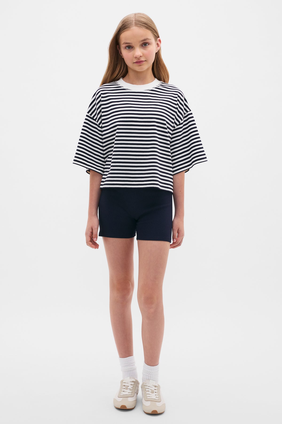 Stripe Boxy Tee