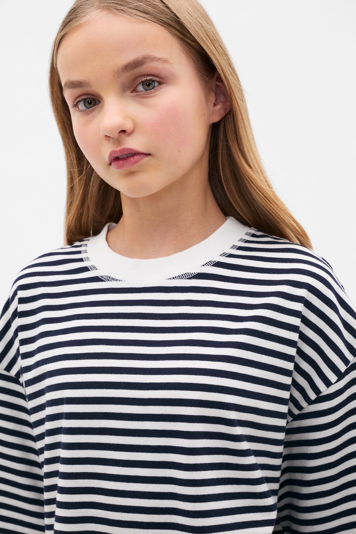 Stripe Boxy Tee