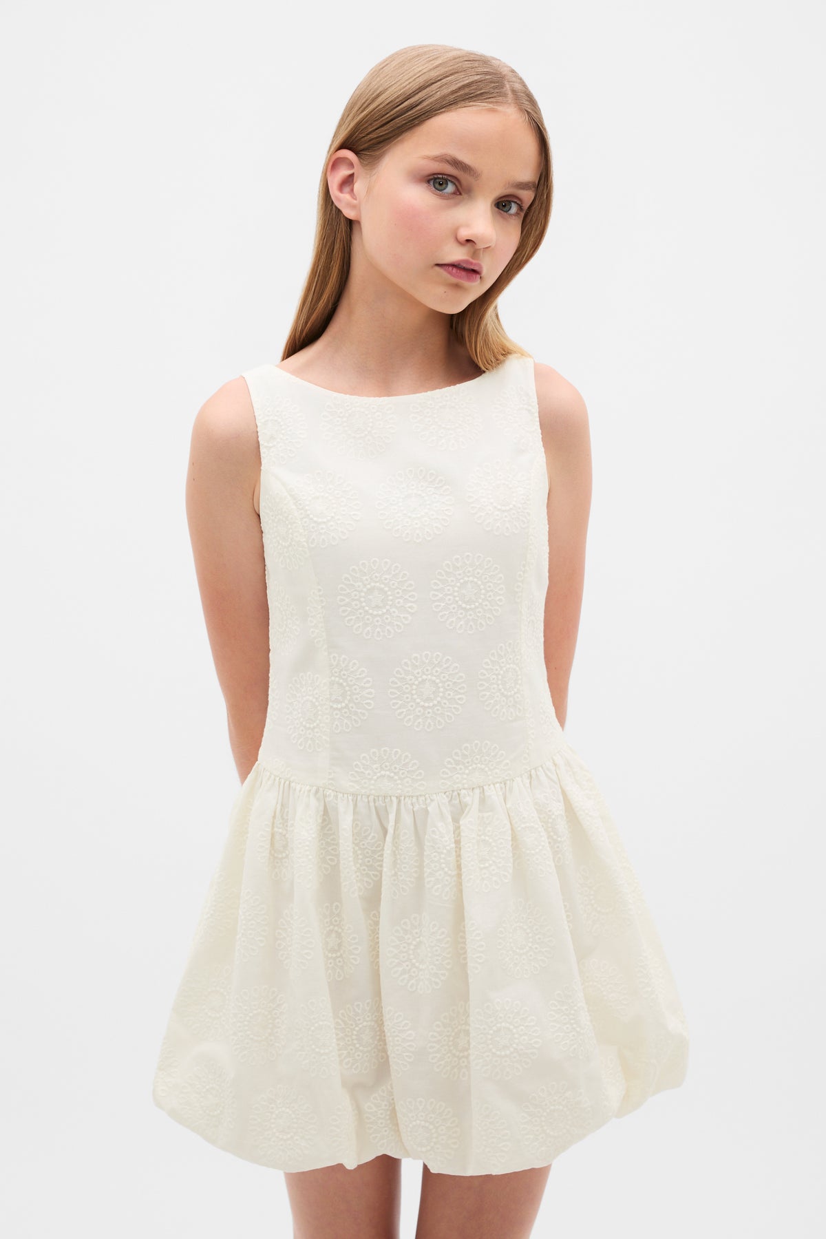 Broderie Bubble Dress
