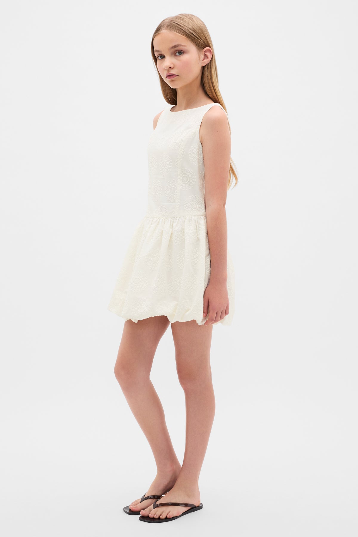 Broderie Bubble Dress