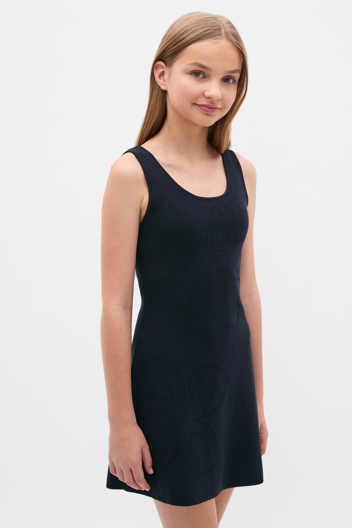 Flower Knit Dress