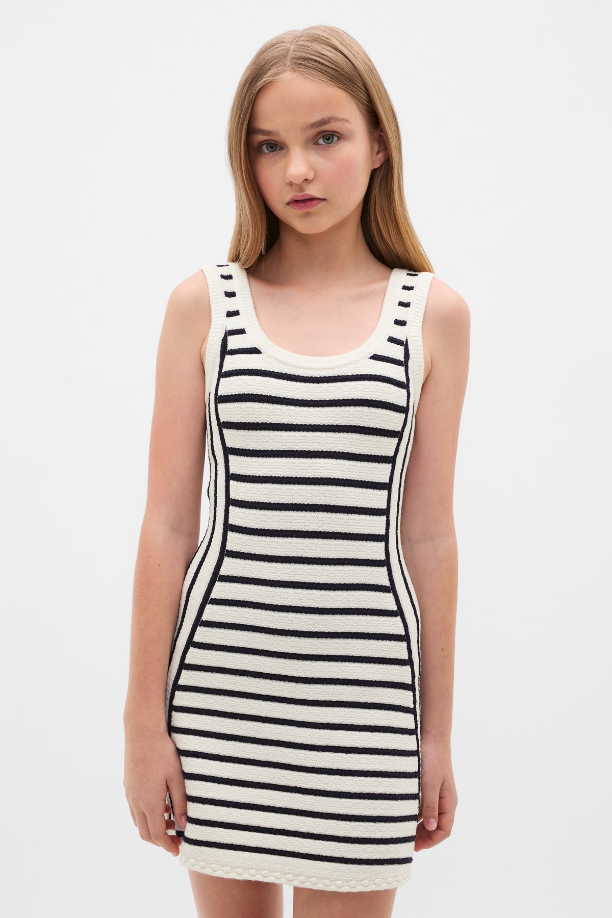 Stripe Knit Dress
