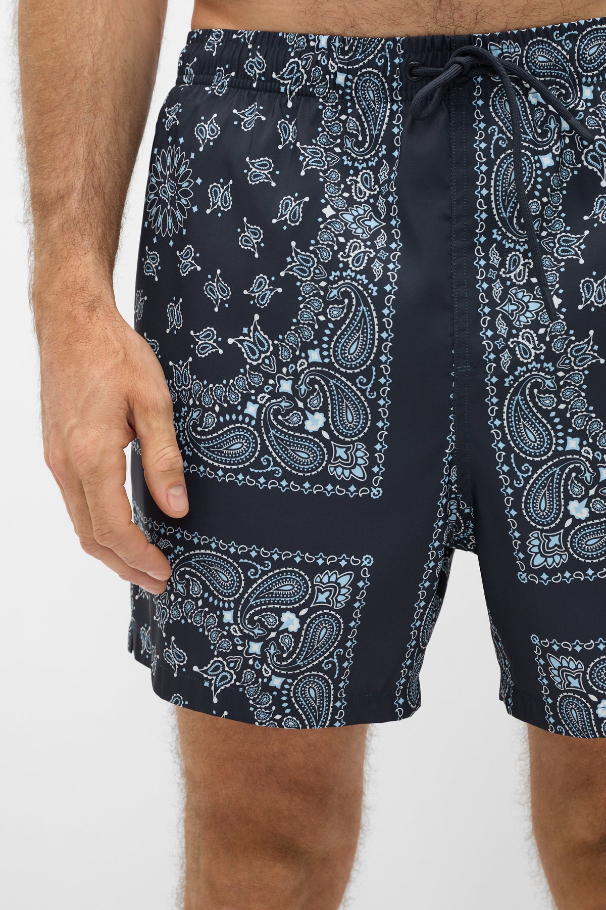 Bandana Print Swim Short