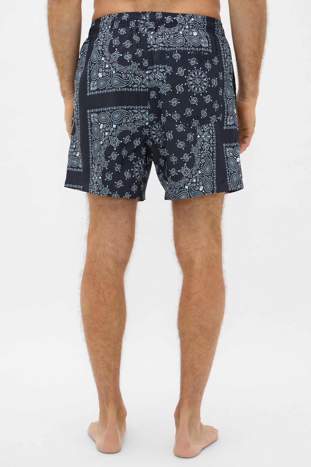 Bandana Print Swim Short