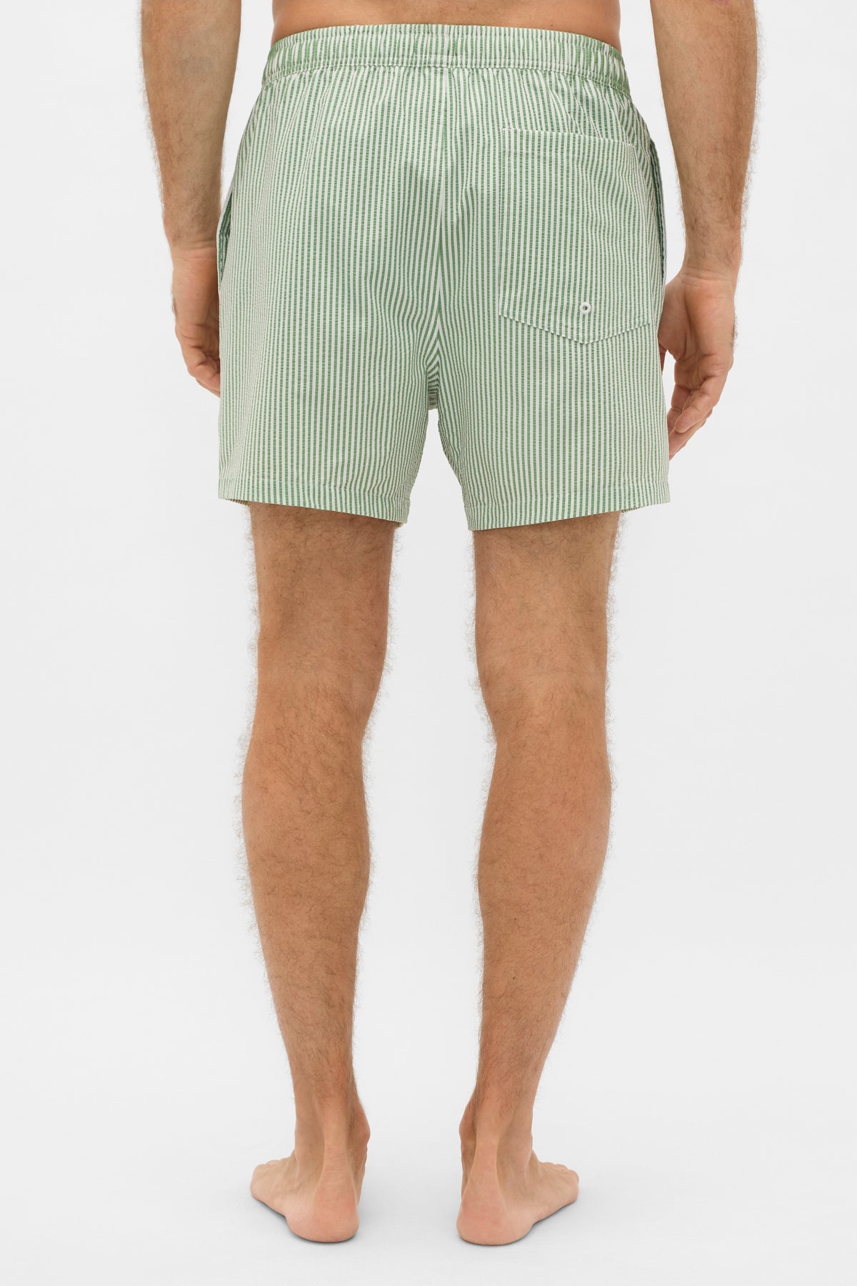 Seersucker Stripe Swim Short