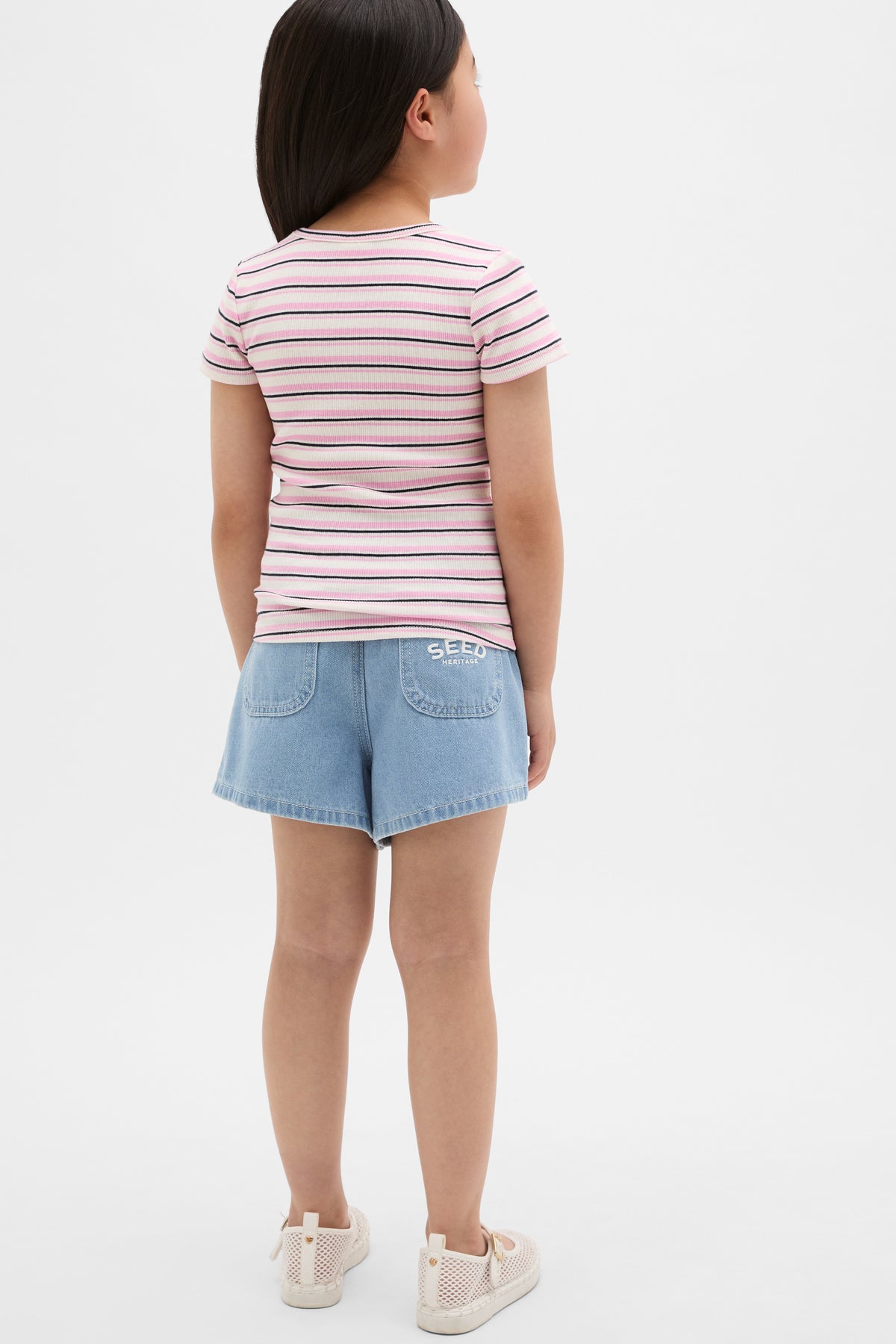 Core Stripe Rib Tee