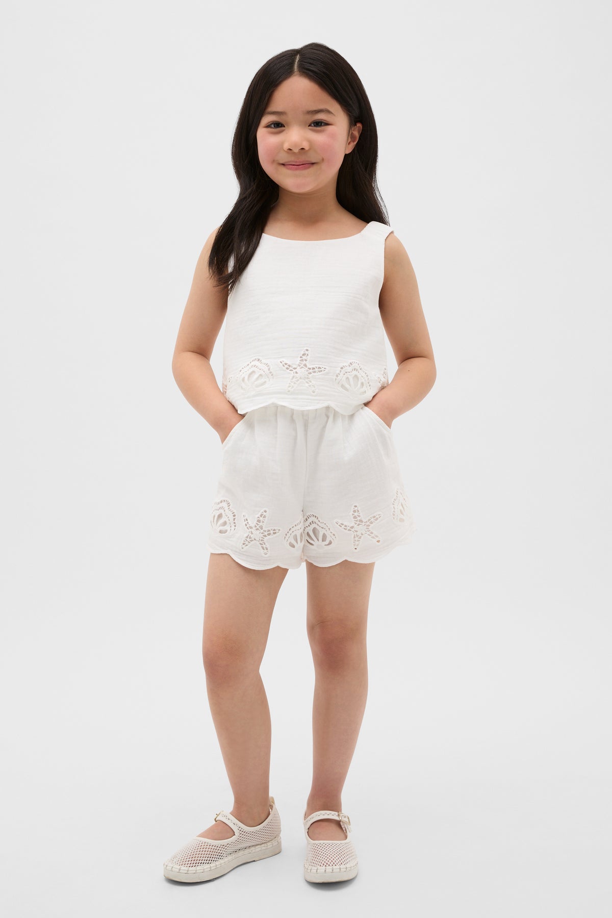 Broderie Short