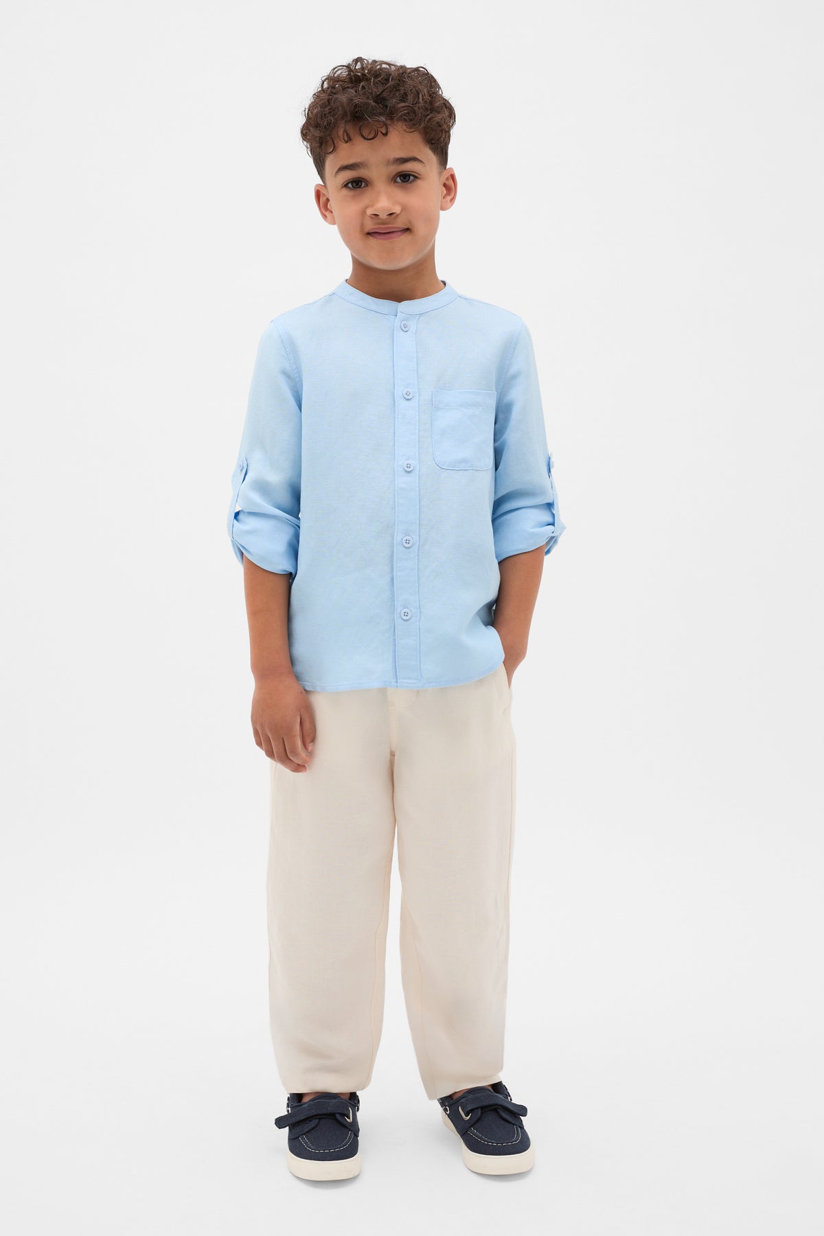 Stand Collar Shirt