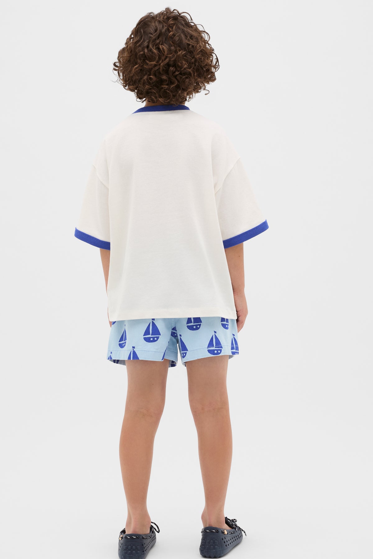 Contrast Bind Tee