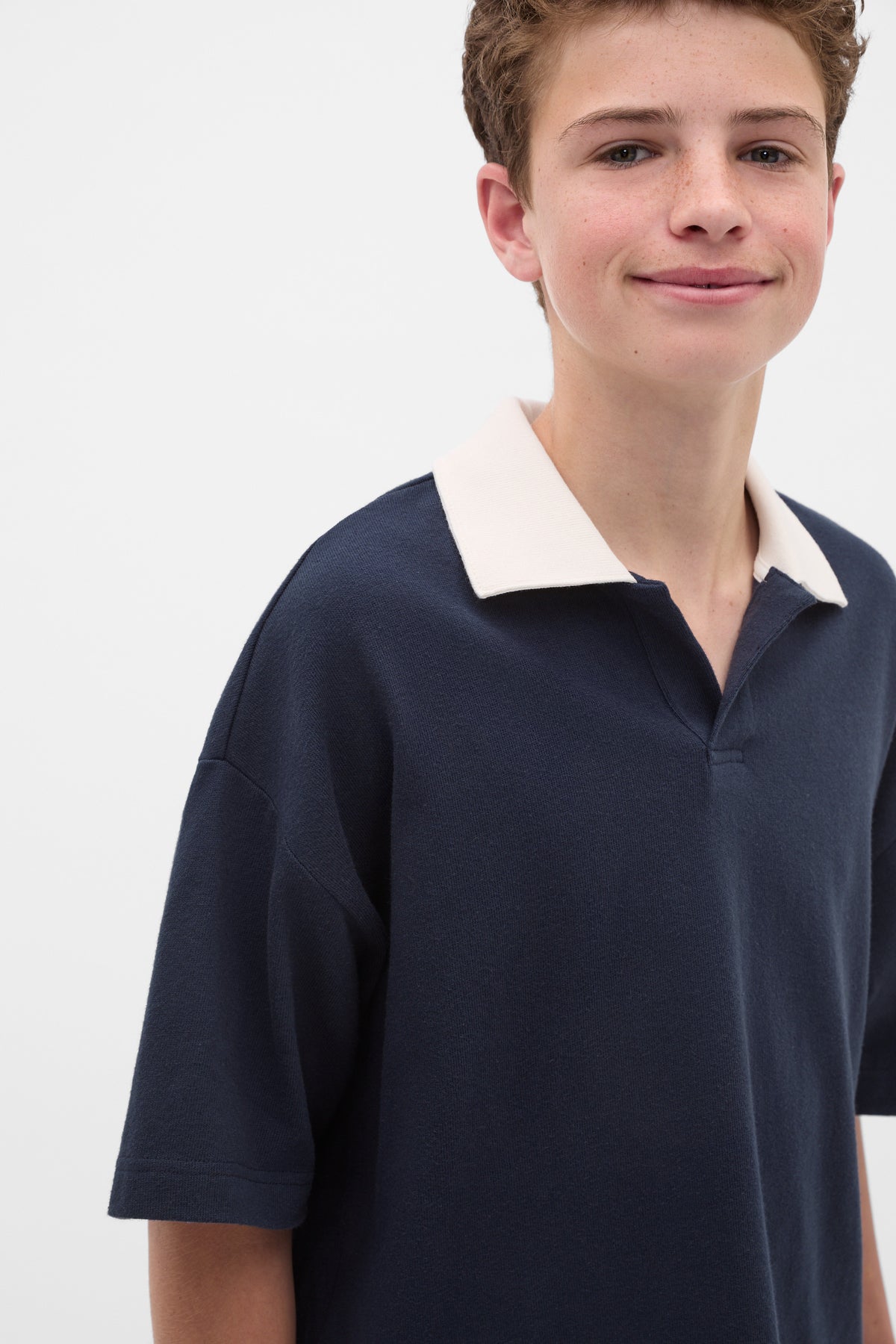 Oversized Boxy Polo