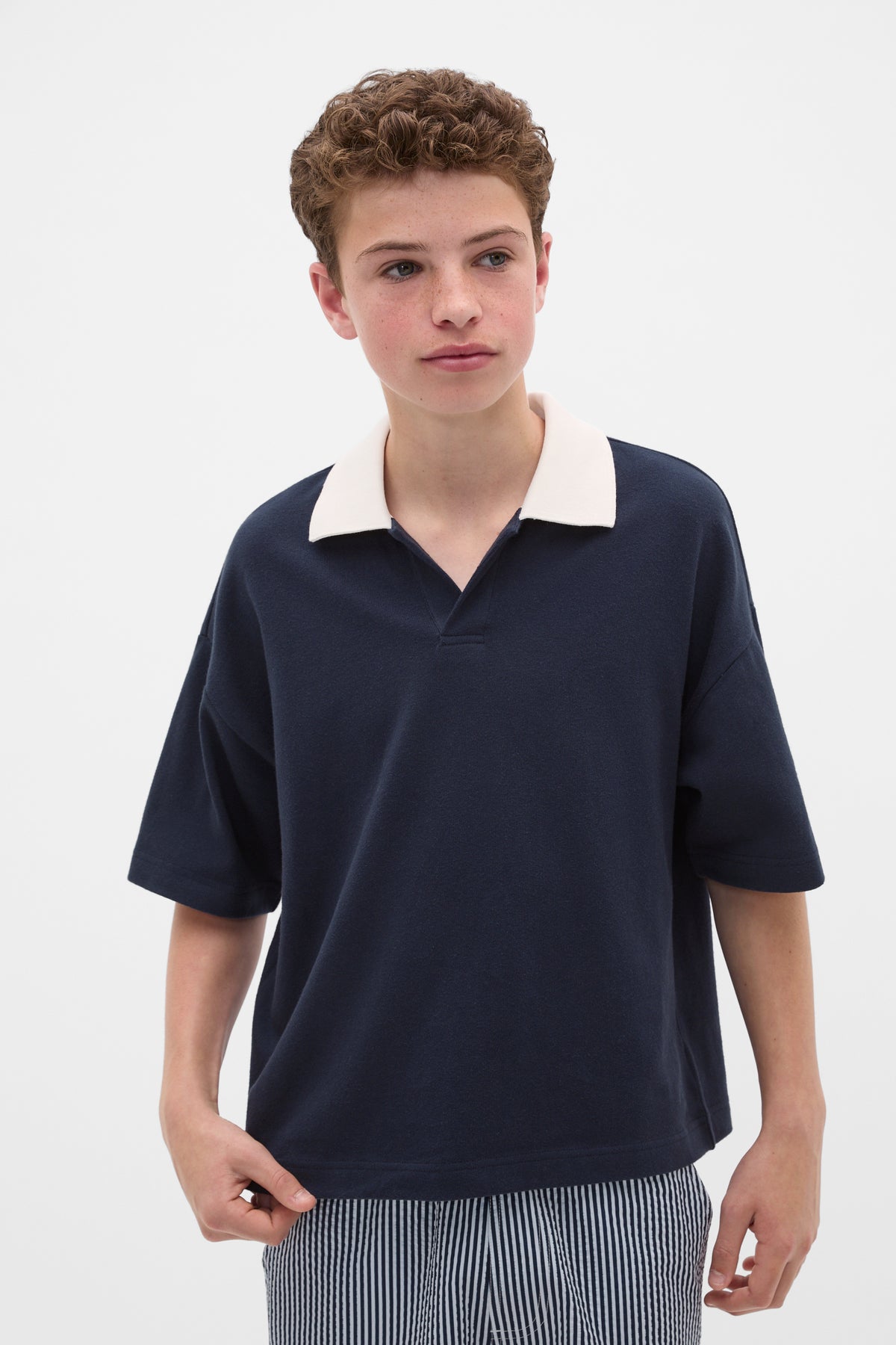 Oversized Boxy Polo