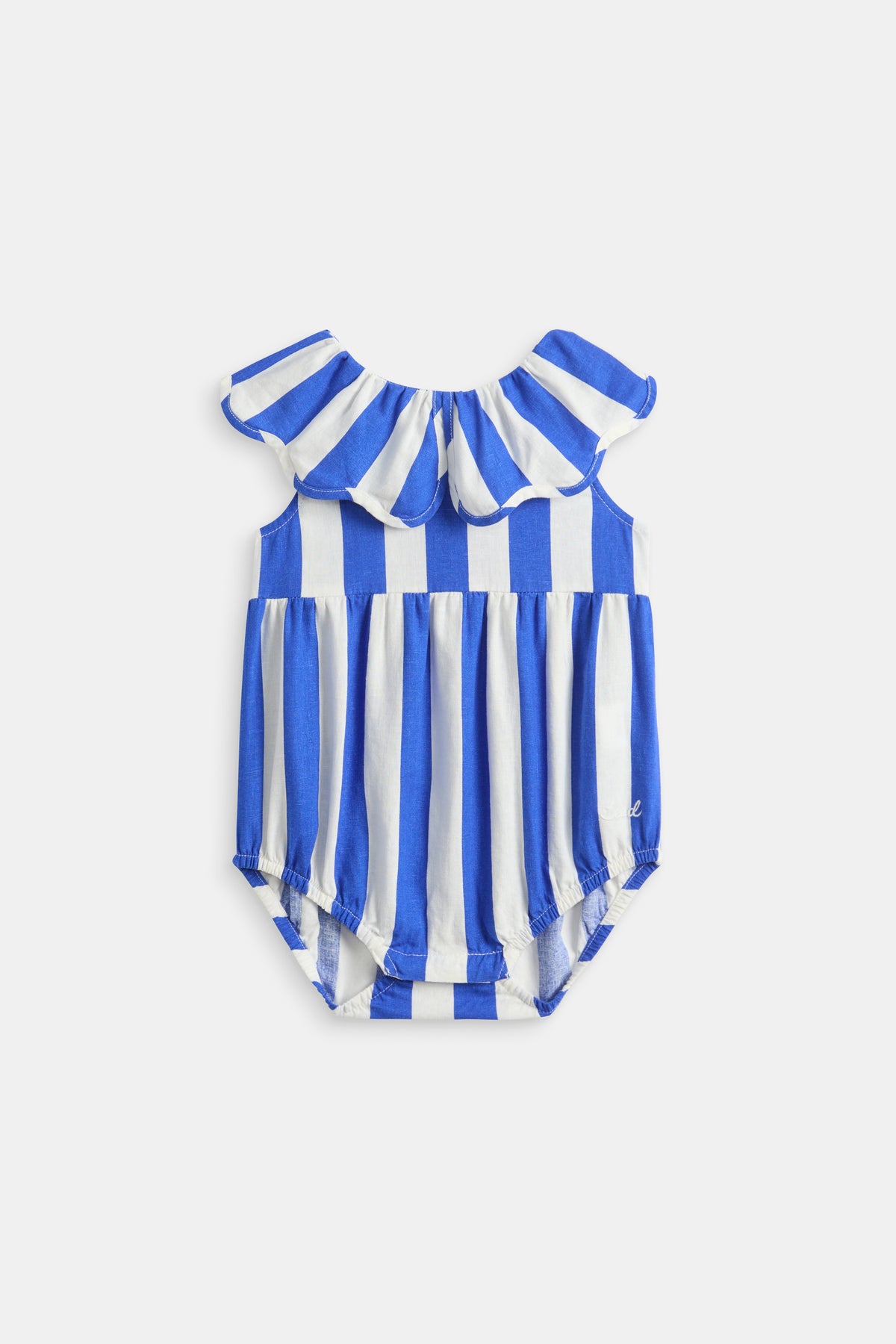 Stripe Collar Romper