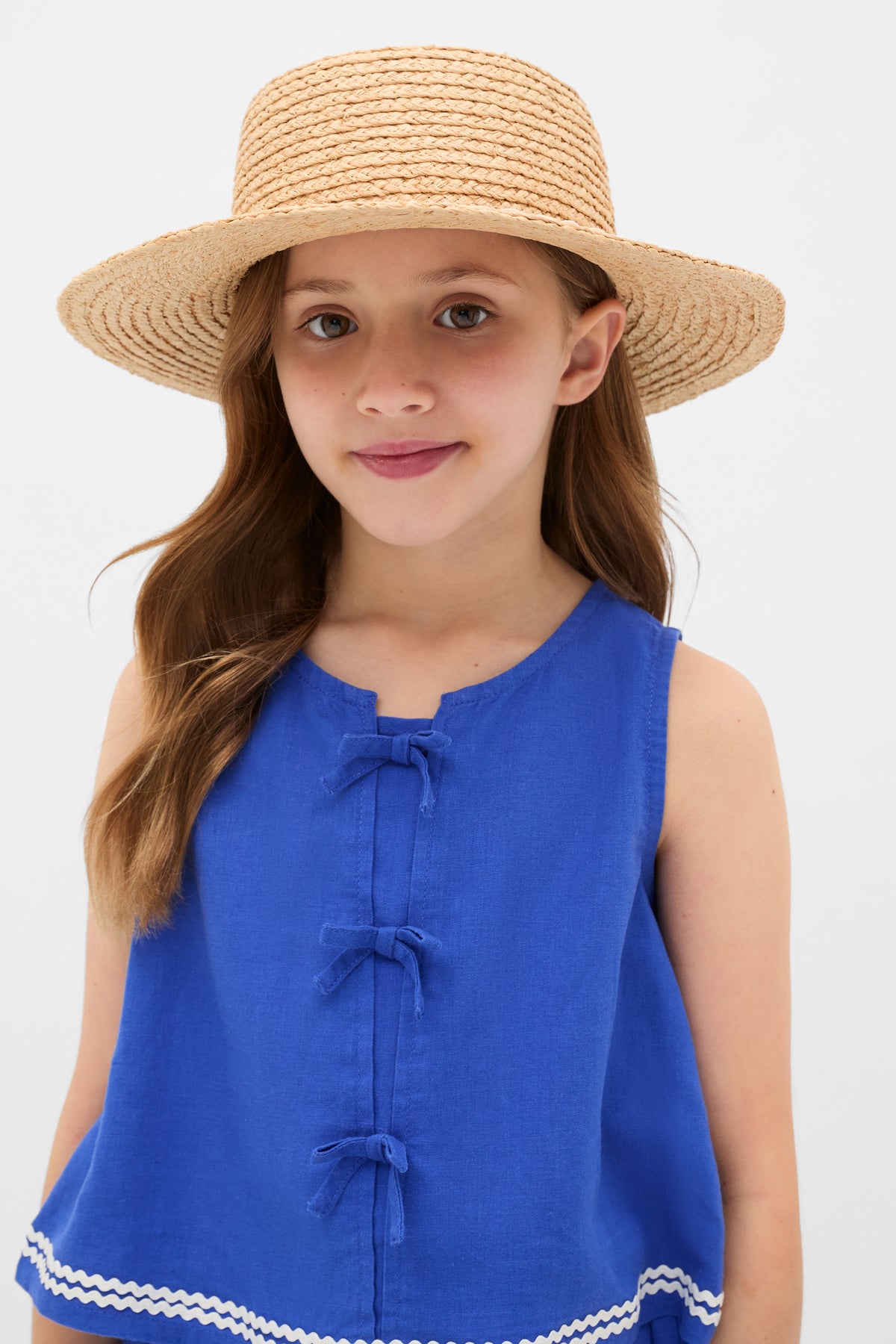 Straw Boater Hat