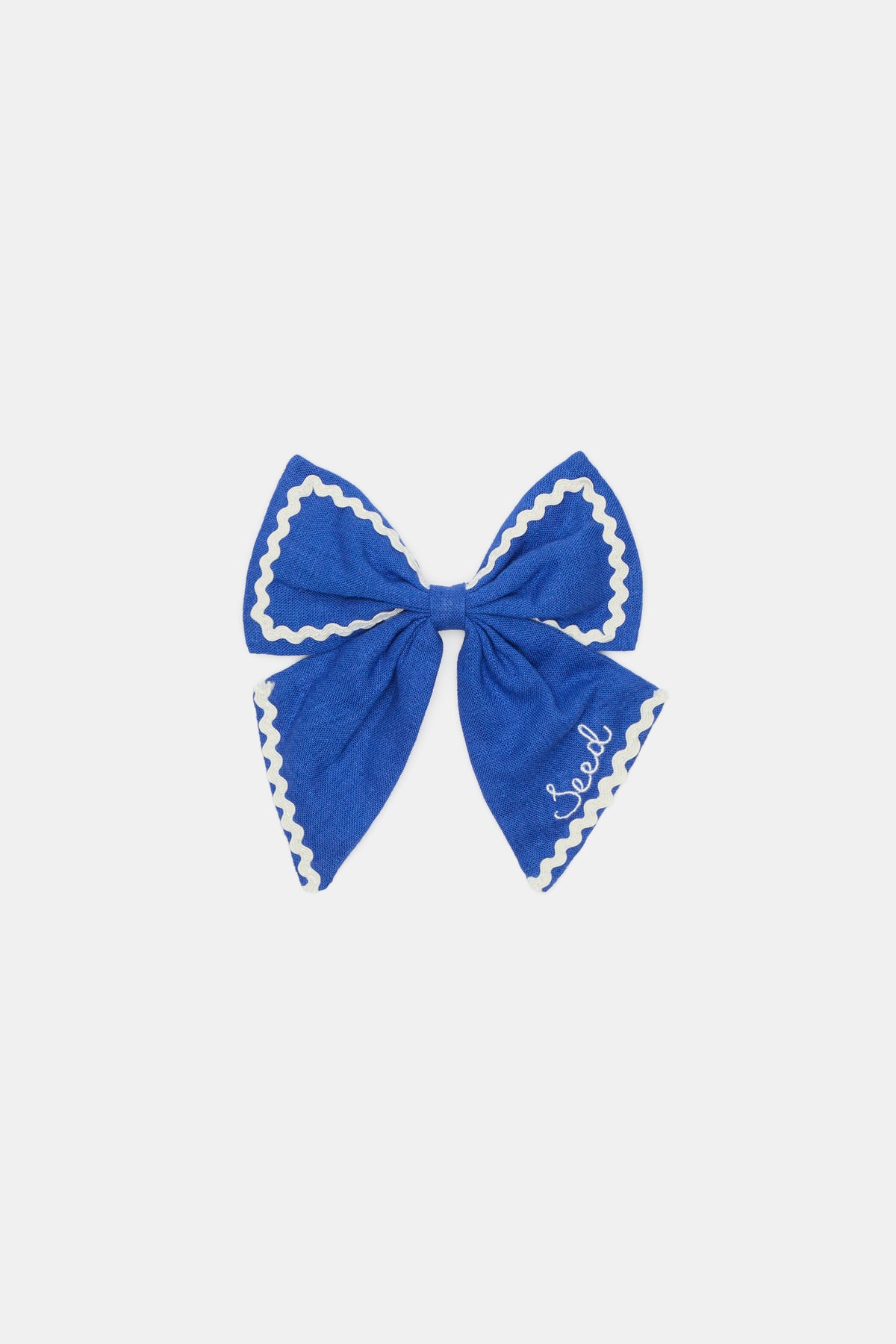 Seed Ric Rac Bow Duck Clip