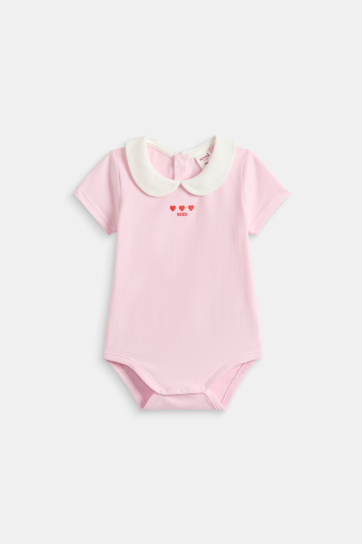 Collared Heart Bodysuit