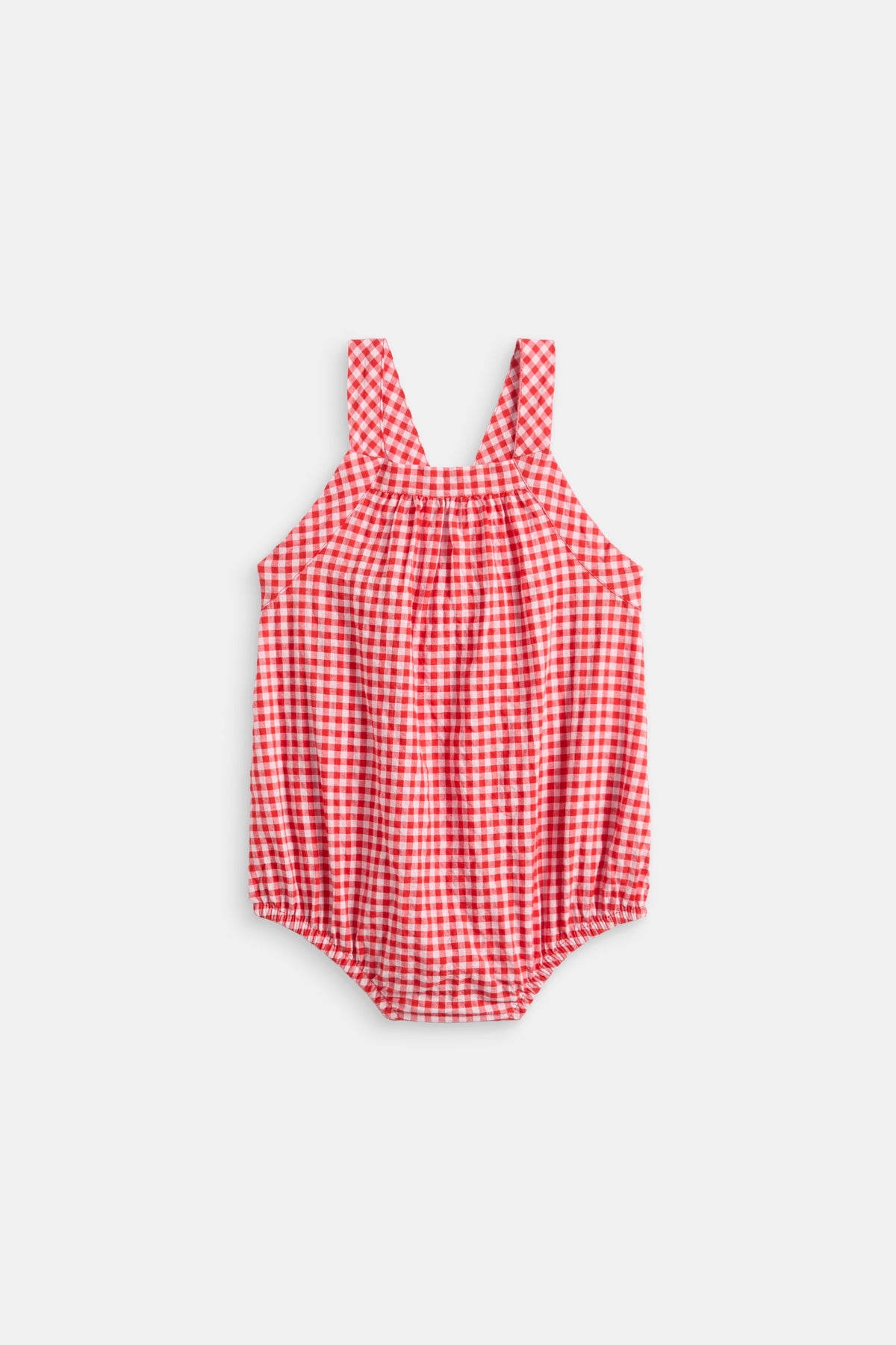 Gingham Romper