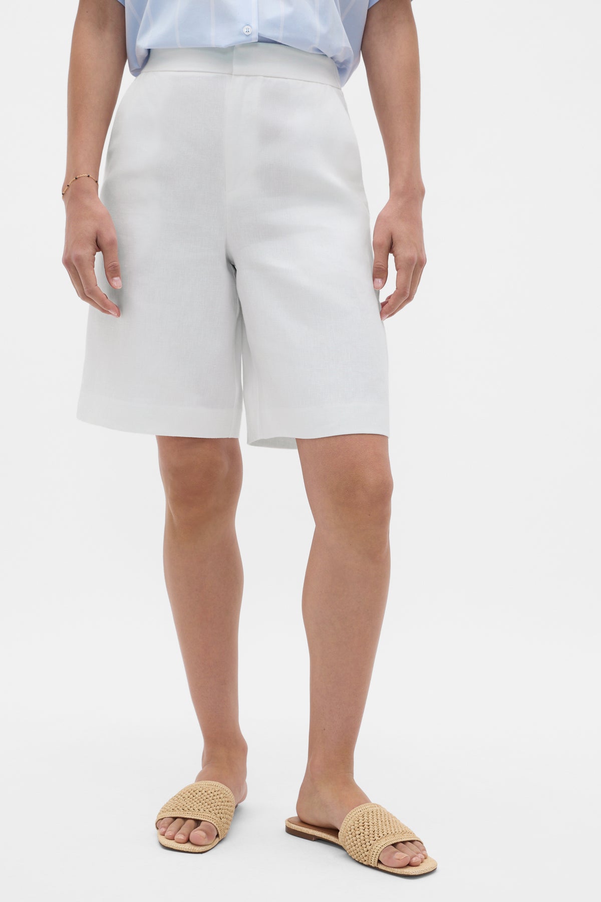 Linen Longline Short