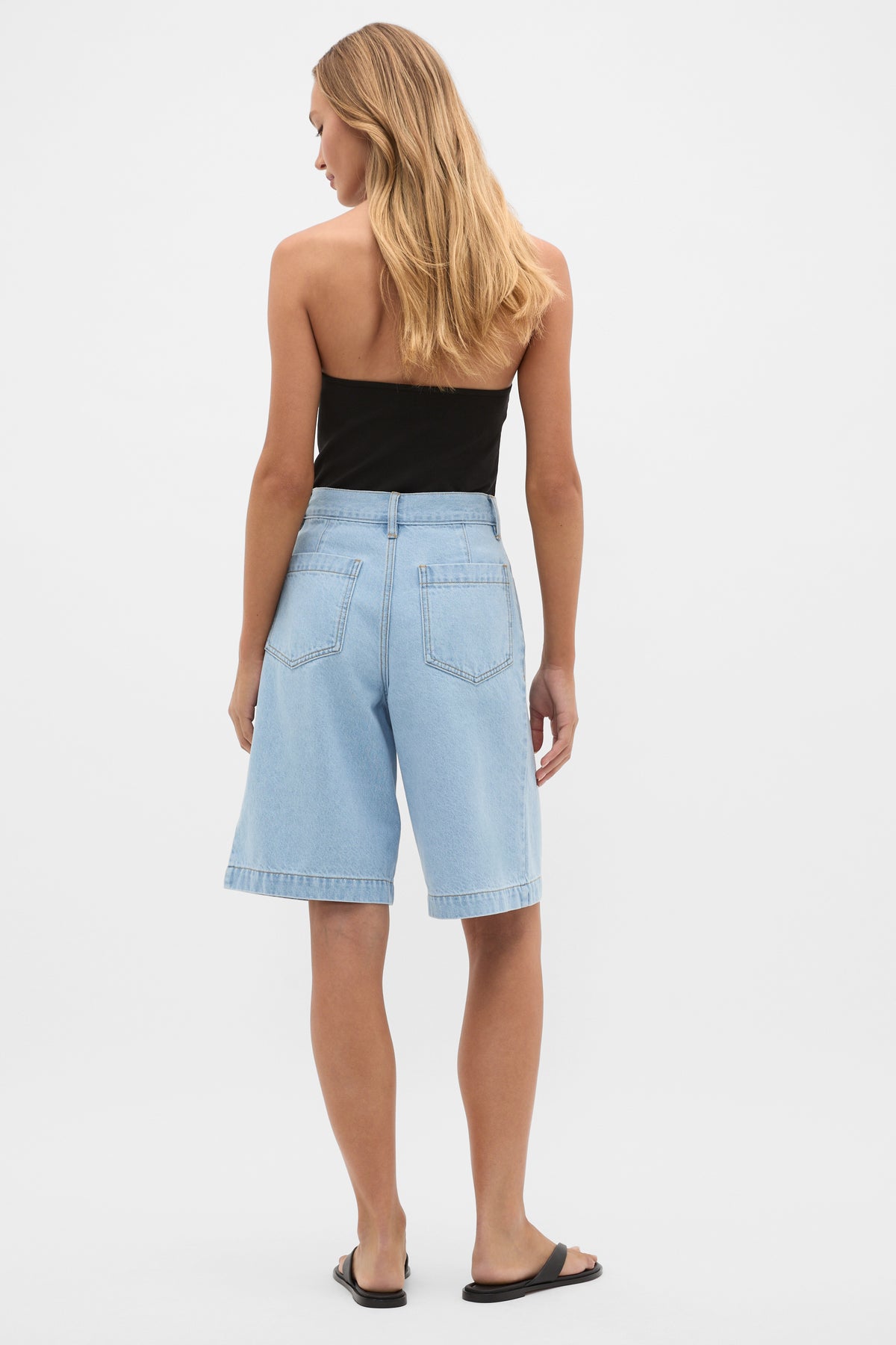 Denim Bermuda Short