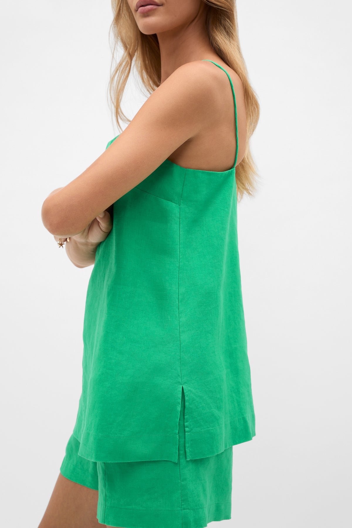 Linen Longline Cami