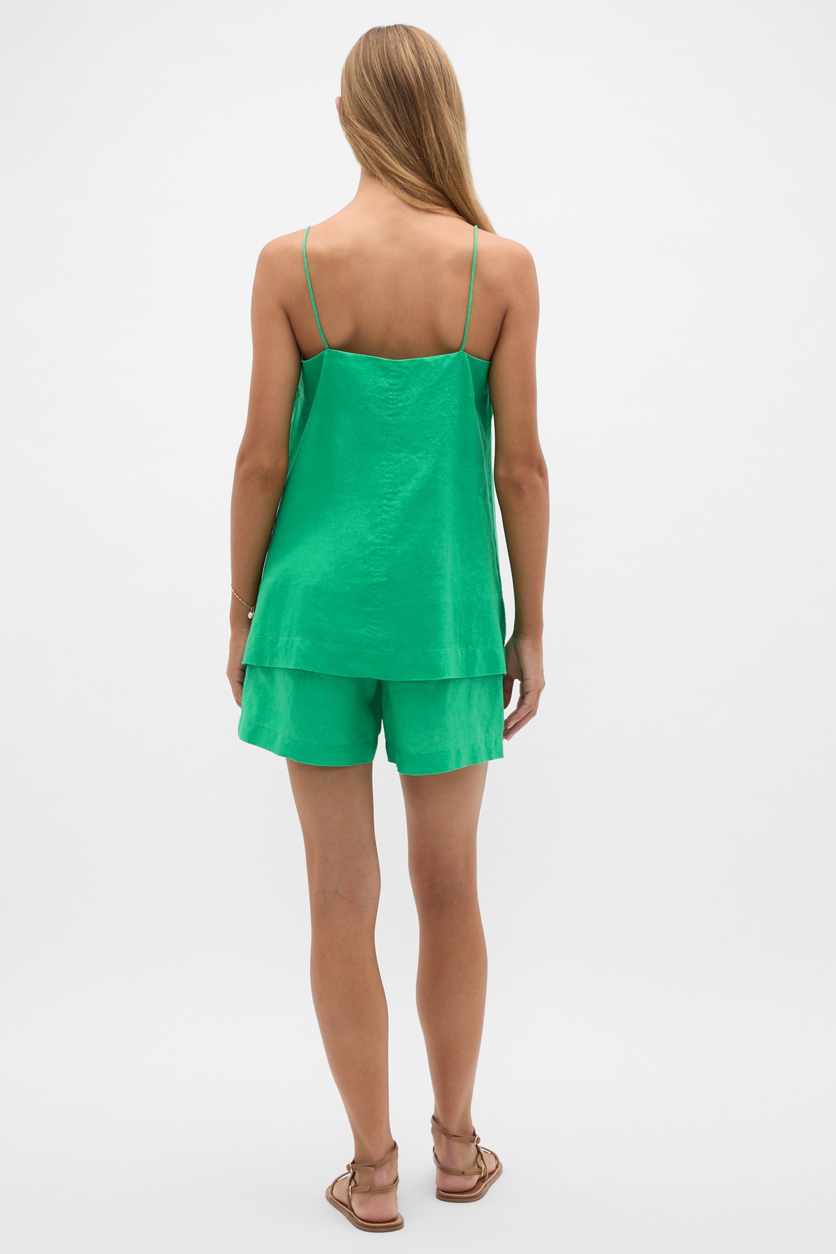 Linen Longline Cami