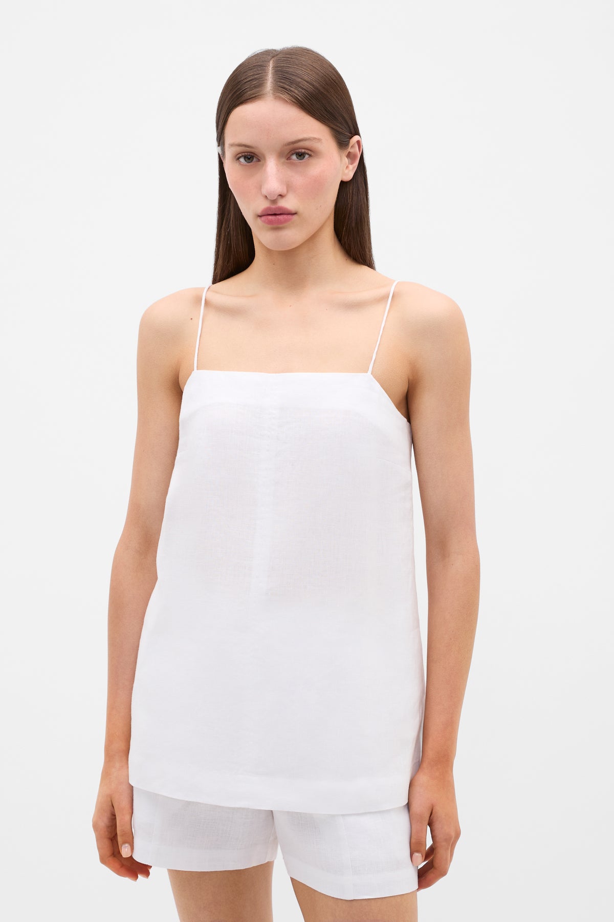 Linen Longline Cami