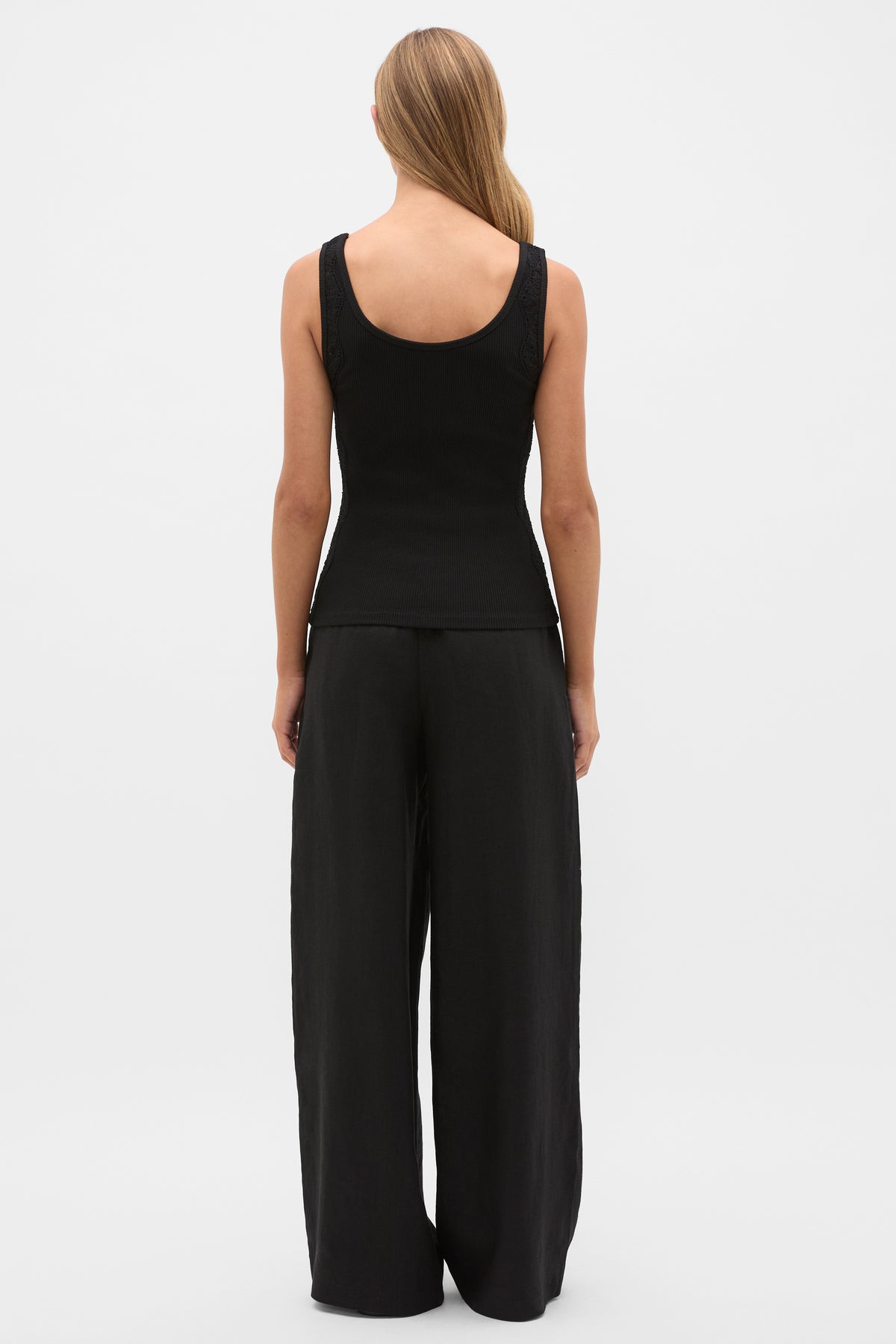 Lace Panel Tank