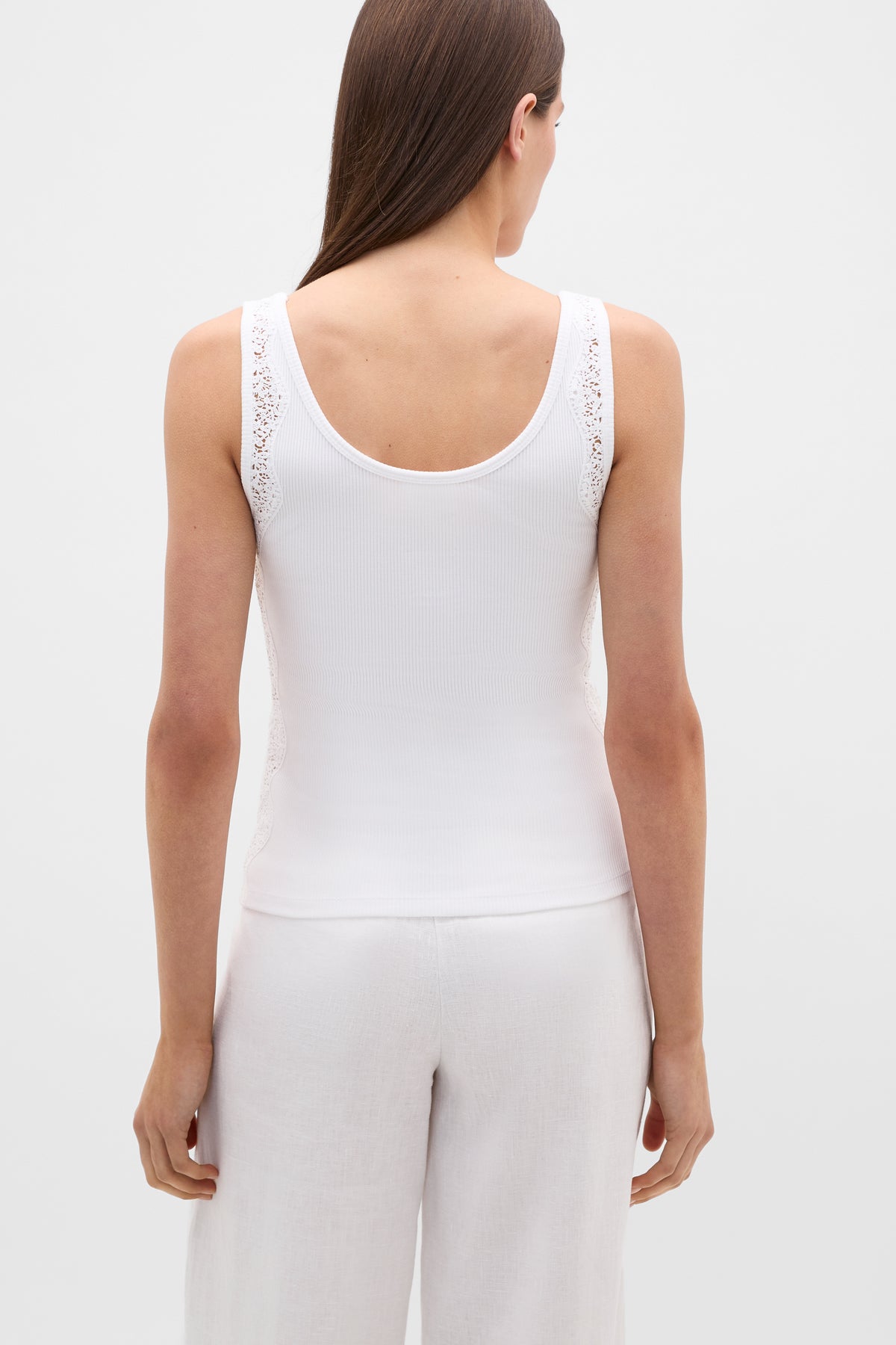 Lace Panel Tank