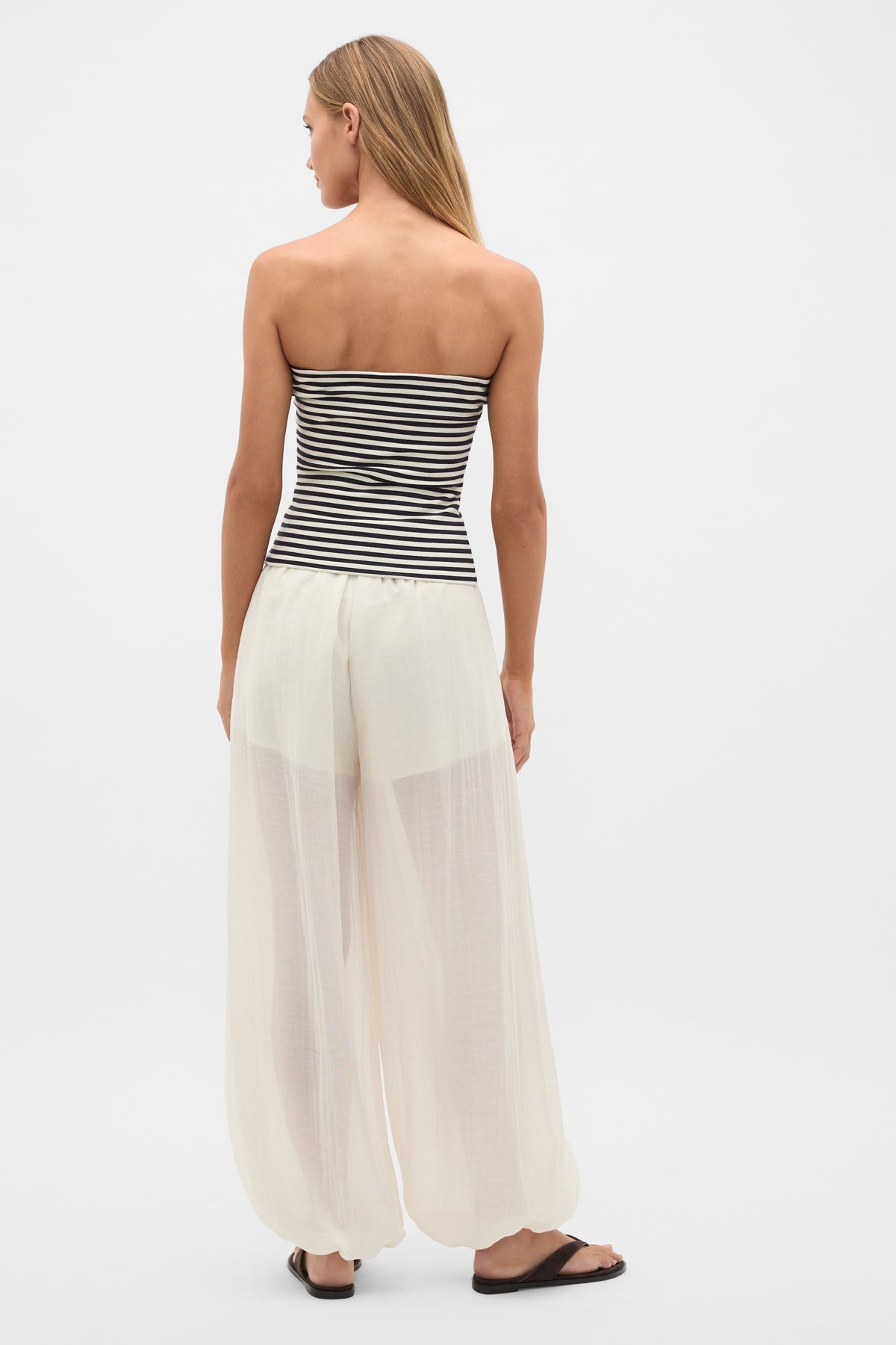 Strapless Rib Top