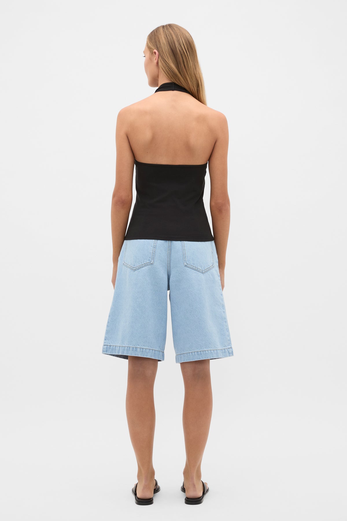 V Neck Halter Tank