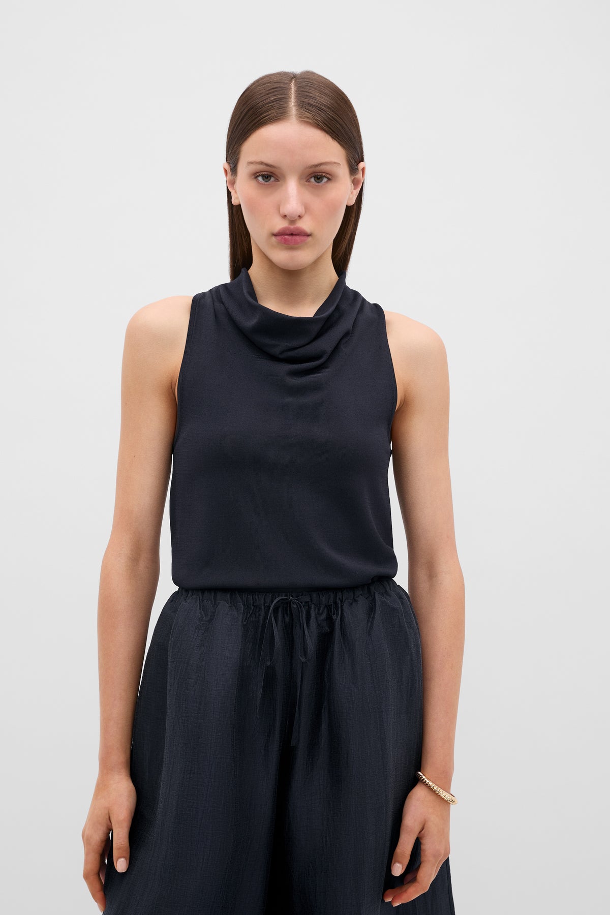 Drape Neck Knit