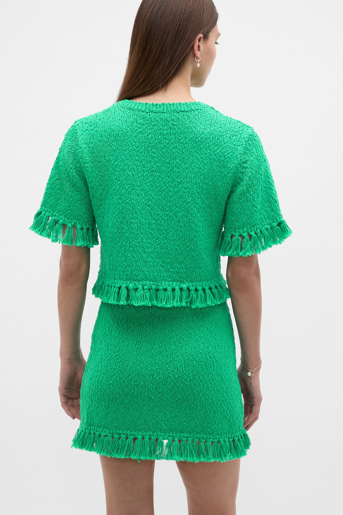 Boucle Tassel Knit