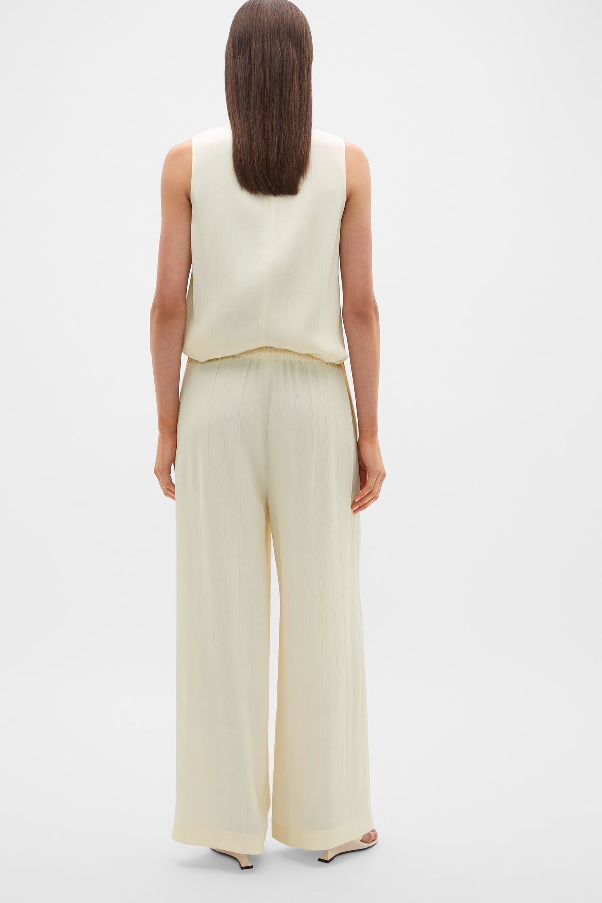 Textured Self Stripe Pant