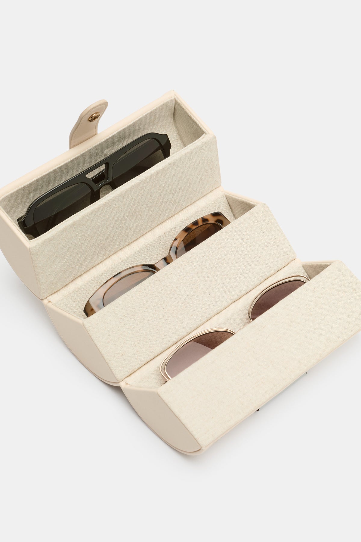 Triple Sunglasses Case