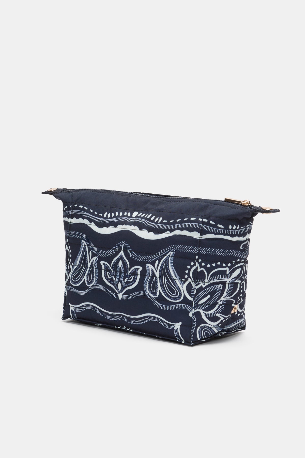 Scarf Print Cosmetic Bag
