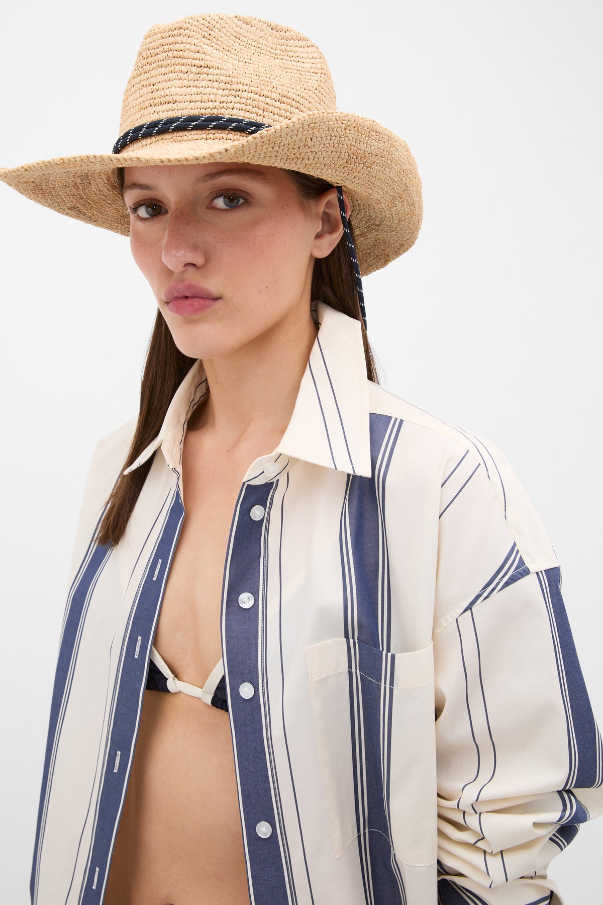 Rope Detail Cowboy Hat
