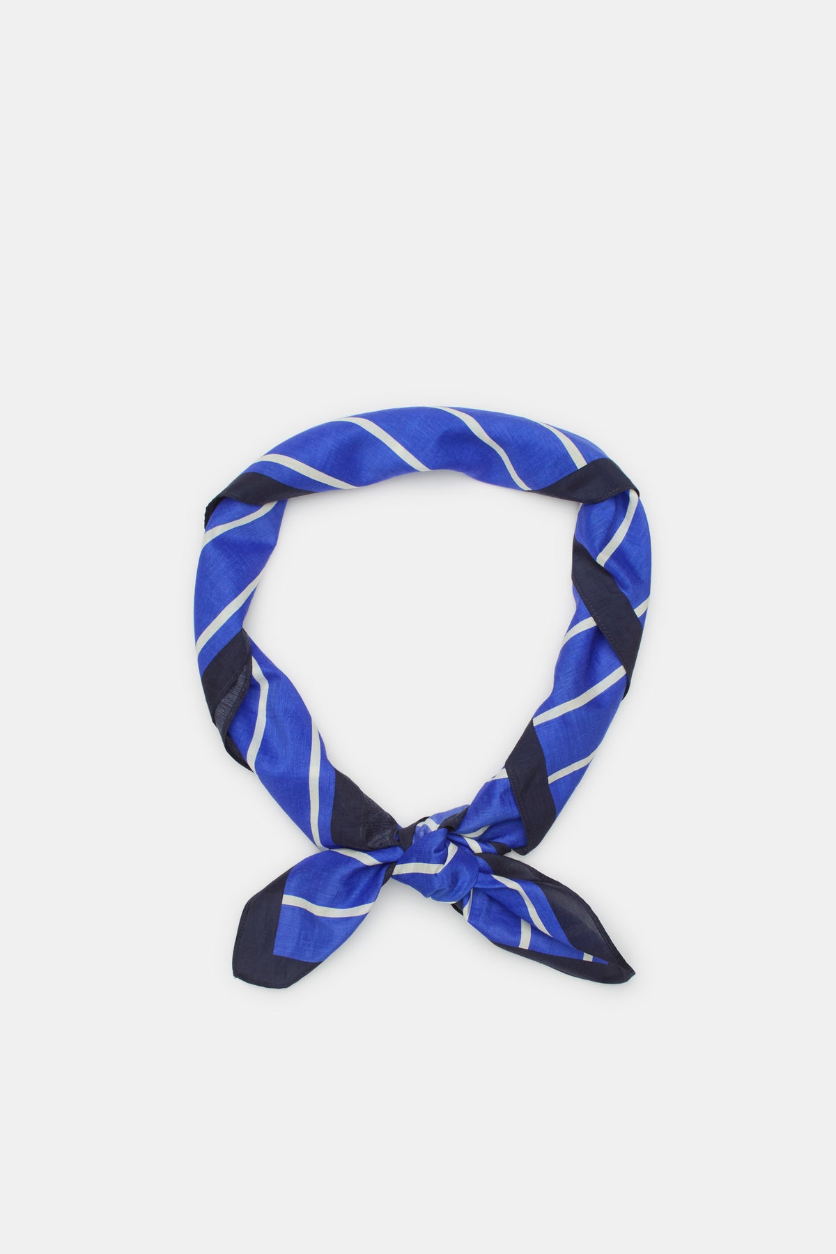 Large Multi Stripe Scarf