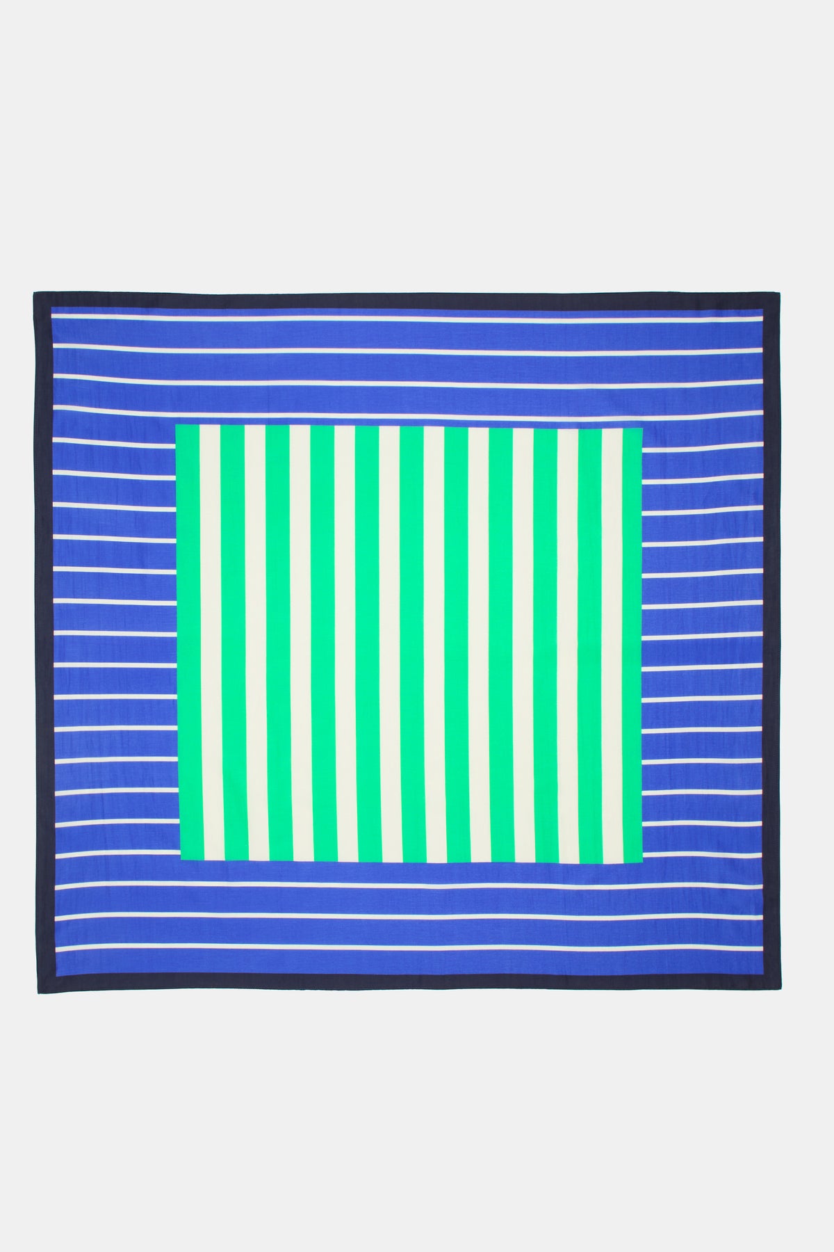 Large Multi Stripe Scarf