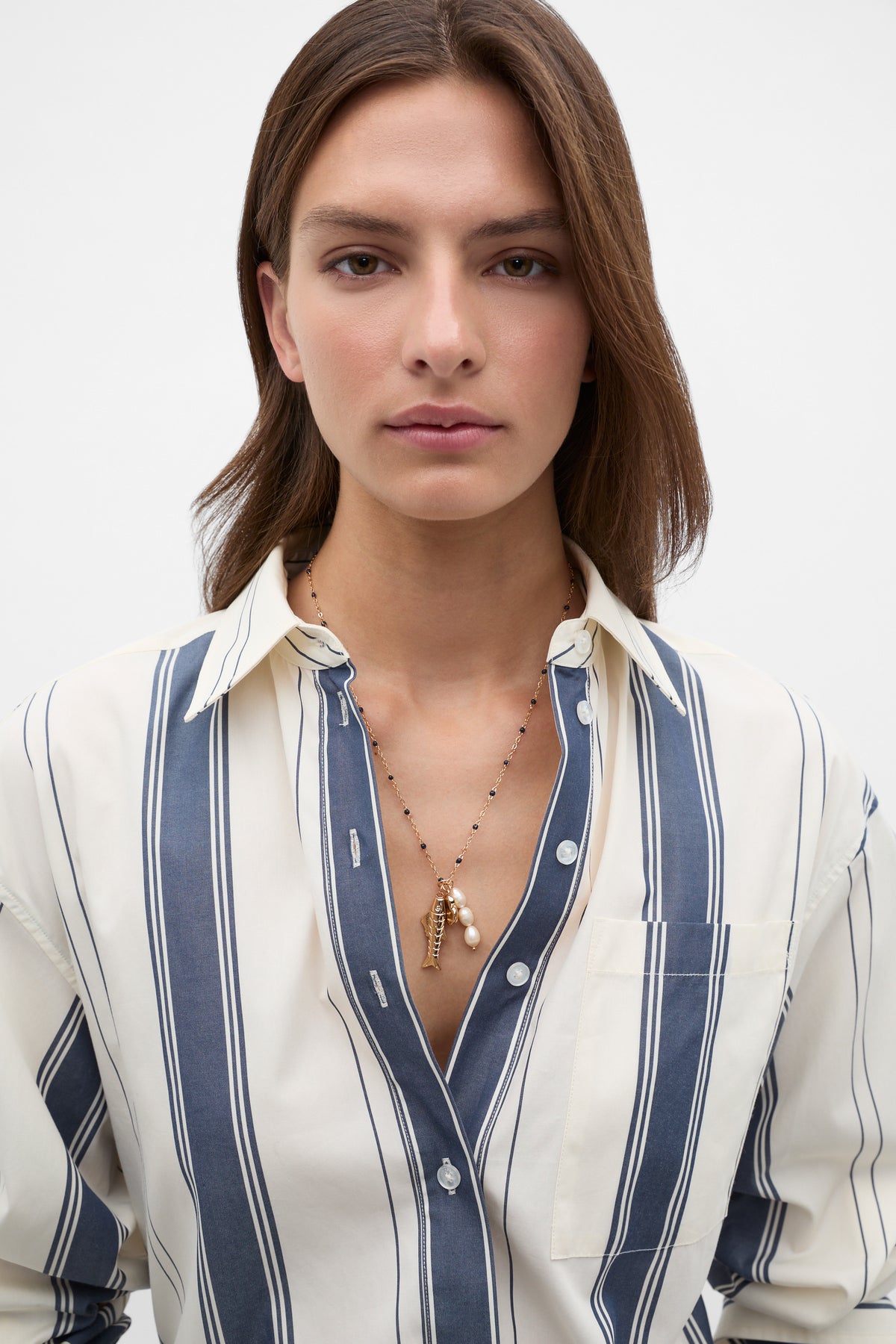 Enamel Chain Necklace