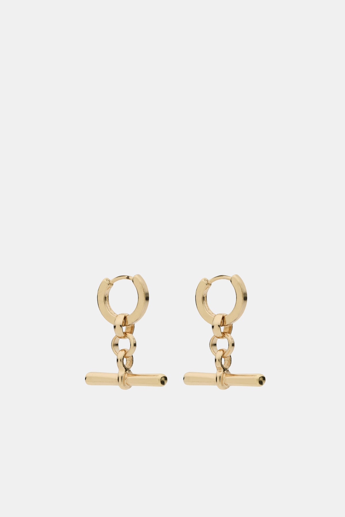 T Bar Pendant Earring