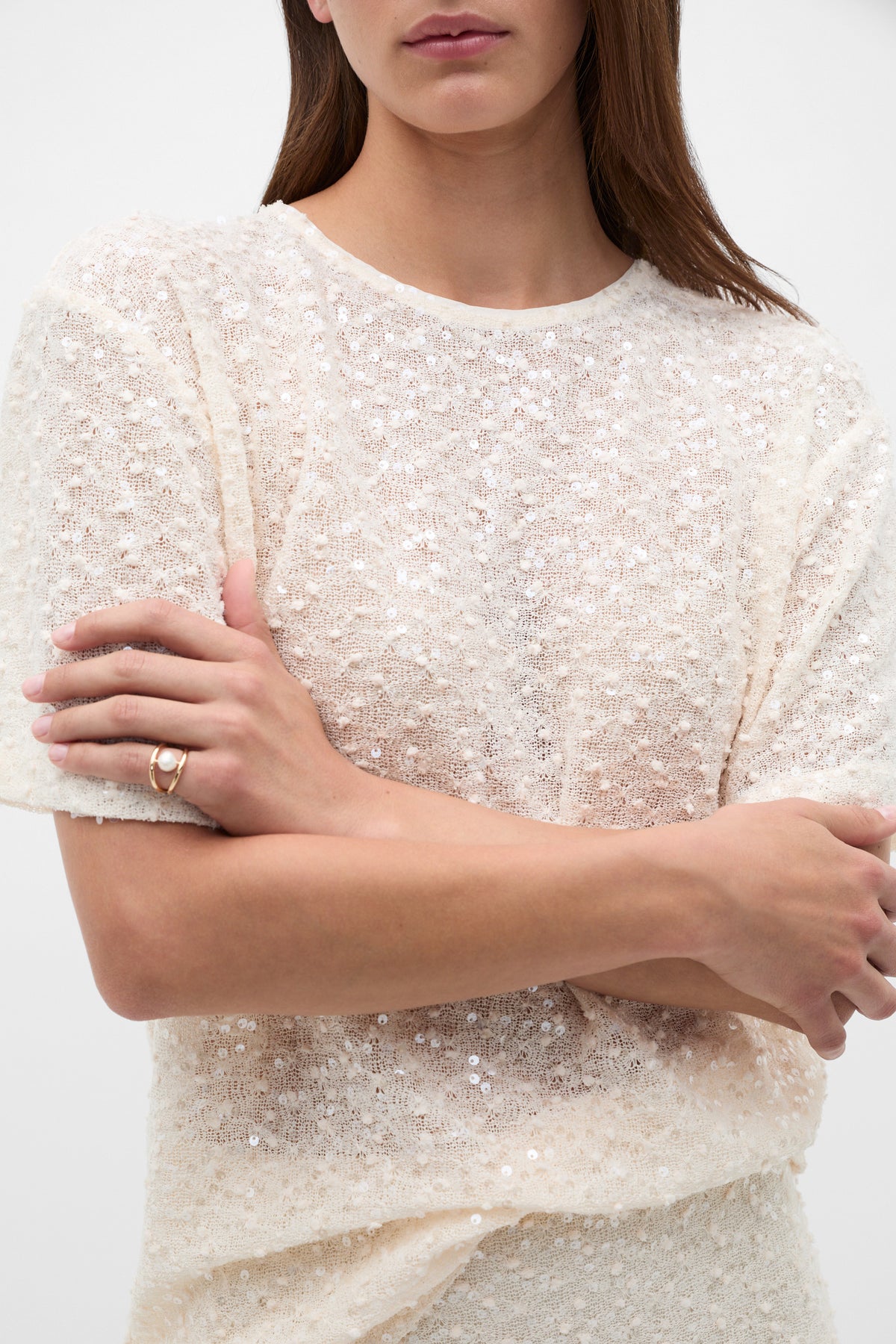 Wrap Around Pearl Ring