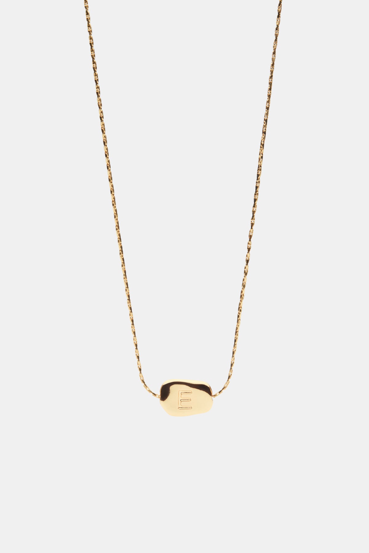 Pebble Alphabet Necklace