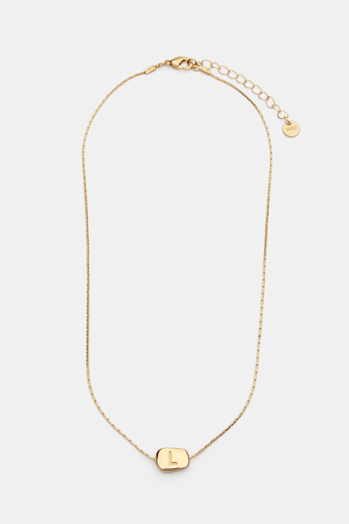 Pebble Alphabet Necklace
