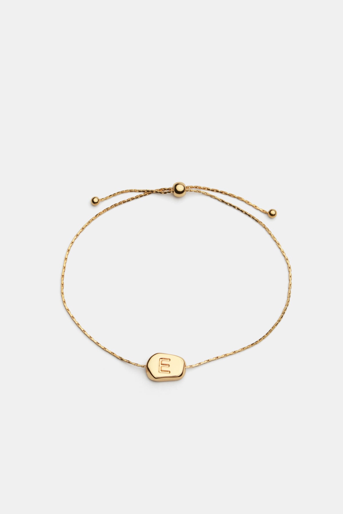 Pebble Alphabet Bracelet