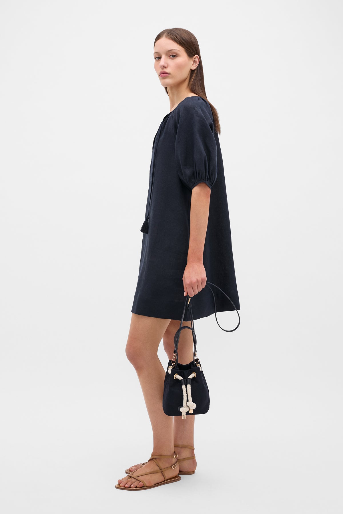 Rope Detail Bucket Bag