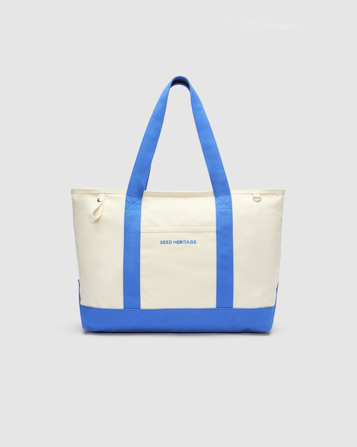 Contrast Trim Tote