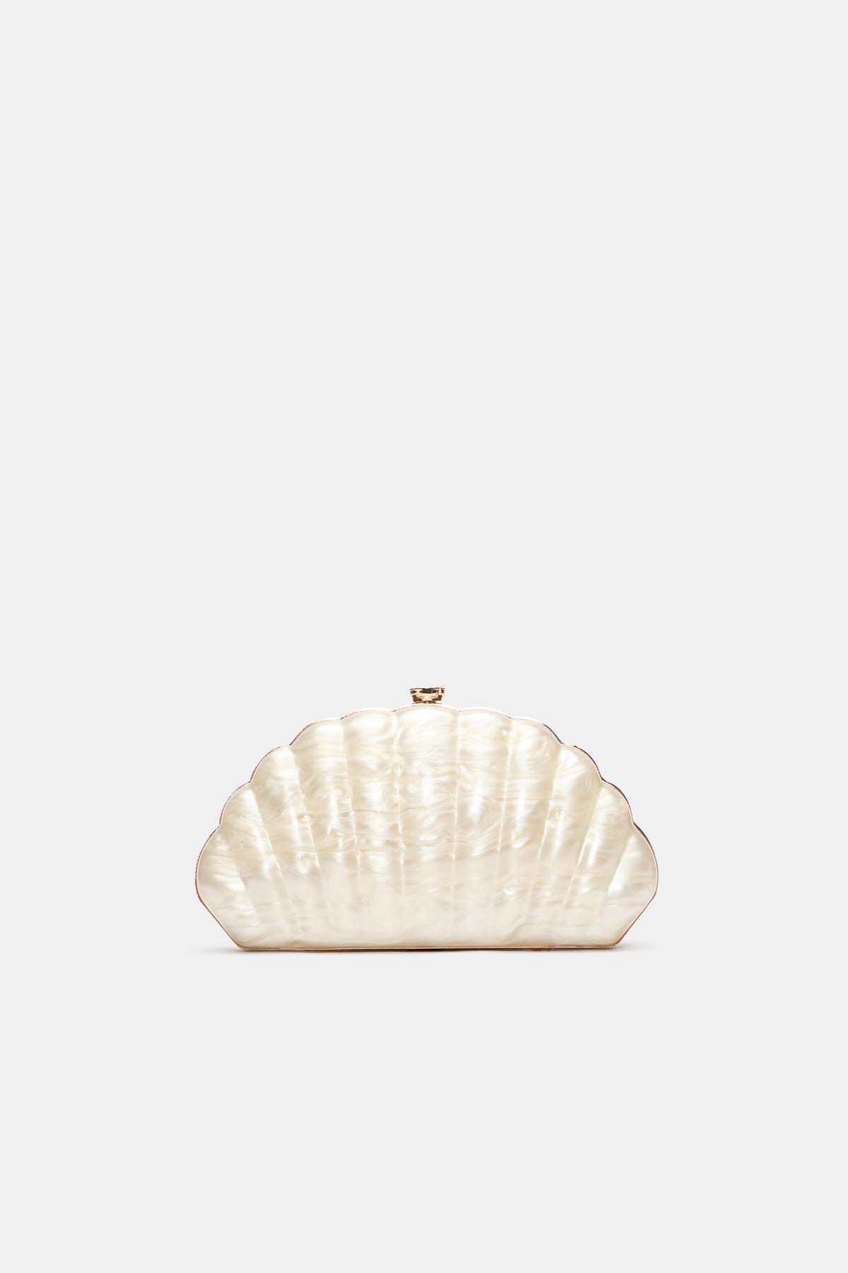 Acrylic Shell Clutch
