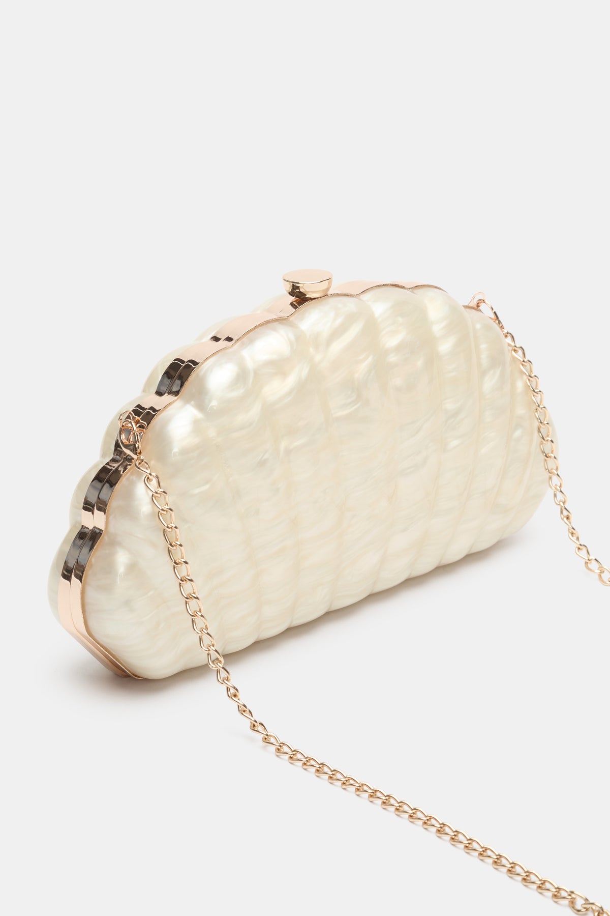 Acrylic Shell Clutch