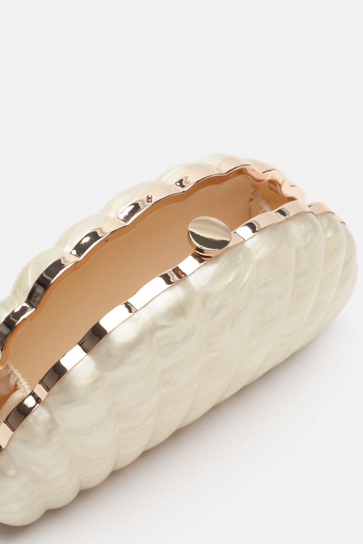 Acrylic Shell Clutch