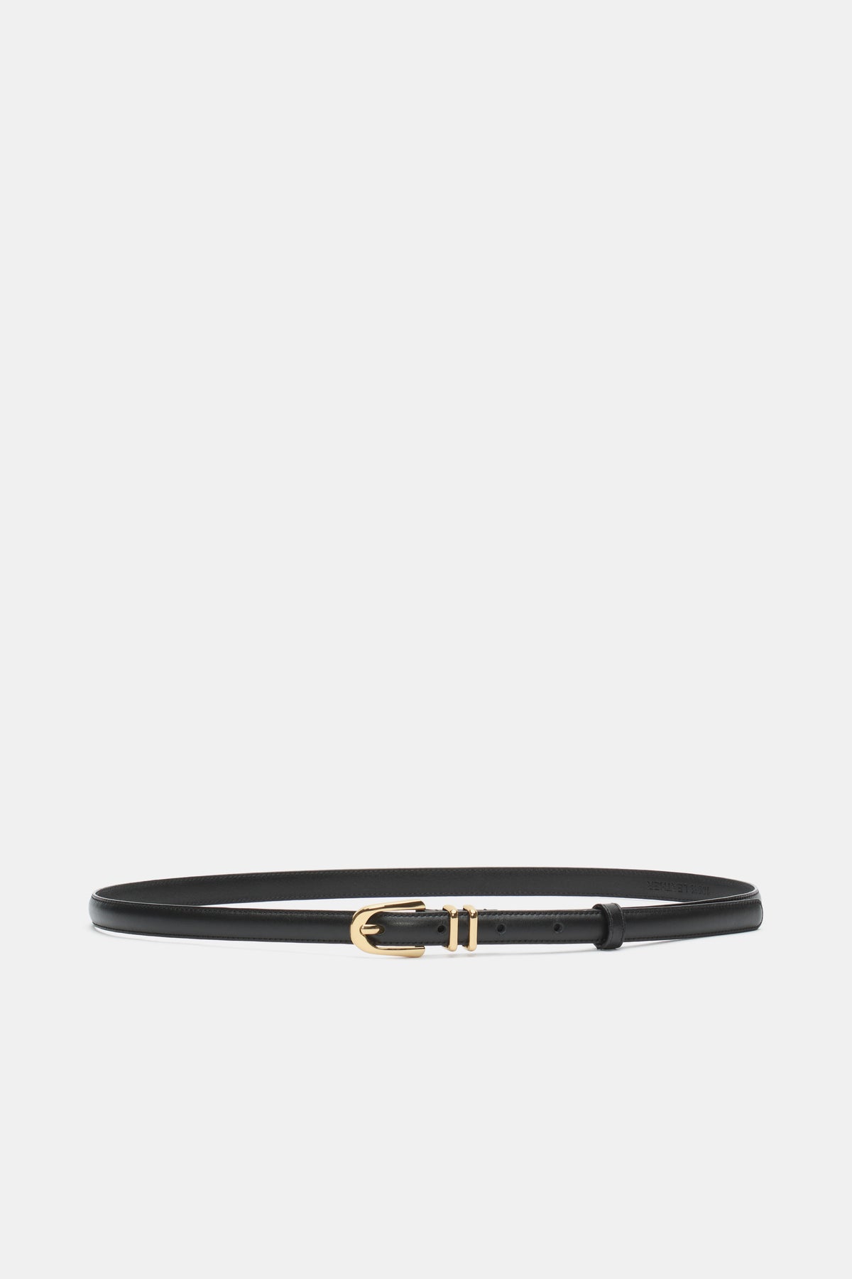 Avah Narrow Leather Belt