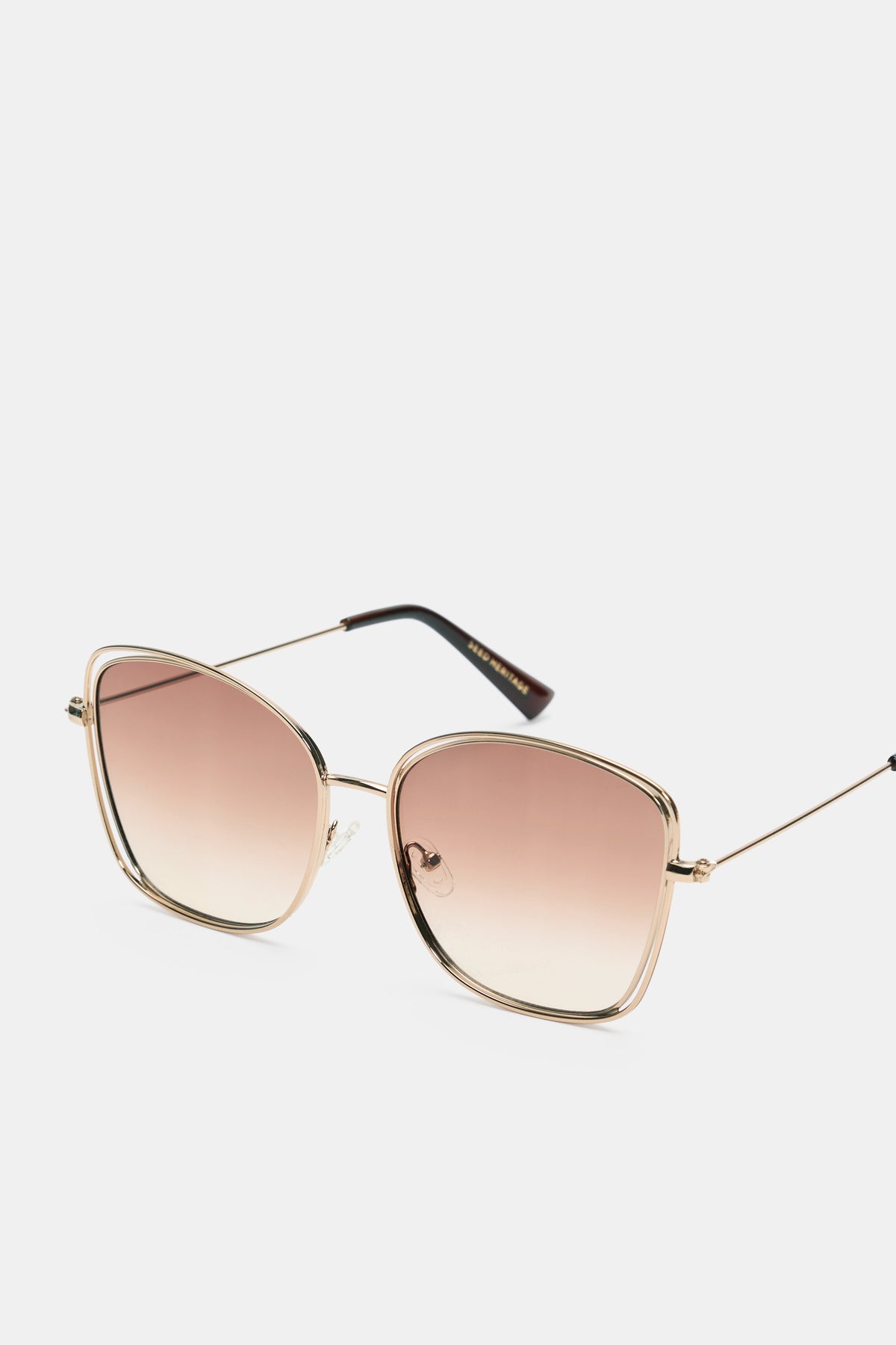 Leah Metal Frame Sunglasses